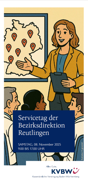 Servicetag Reutlingen 2025 Titelseite des Servicetagflyers für Reutlingen 2025
