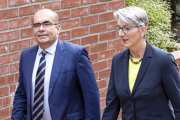 KVBW-Vorstand: Dr. Karsten Braun und Dr. Doris Reinhardt