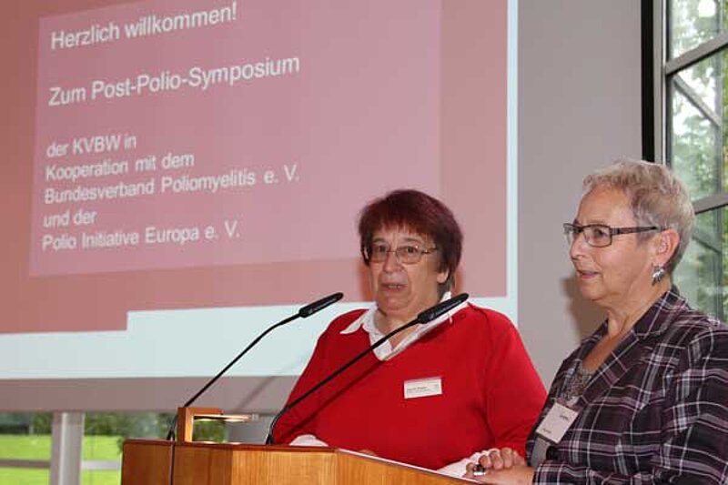 Ingrid Elster und Margit Marte