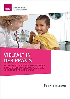 Titelbild der KBV-Broschüre Vielfalt in der Praxis
