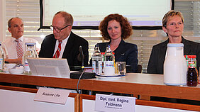 Dr. Johannes Fechner, Dr. Norbert Metke, Susanne Lilie, Regina Feldmann