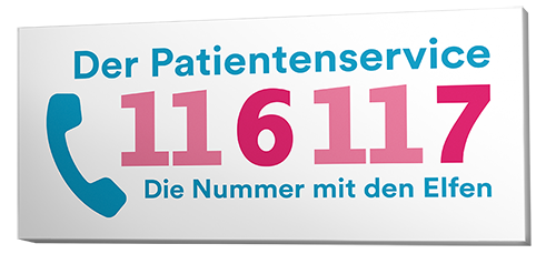 Der Patientenservice: 116 117 - Die Nummer mit den Elfen