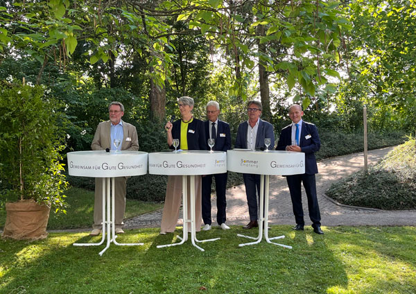 Gemeinsamer Sommerempfang 2025 der KVBW, KZVBW, Landesärztekammer und Landespsychotherapeutenkammer