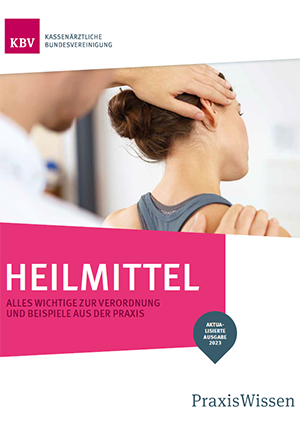 Deckblatt KBV Praxiswissen Heilmittel