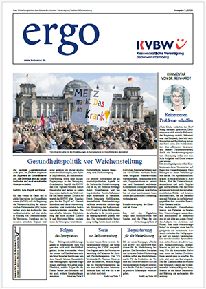Titelblatt ergo Ausgabe 2026/3
