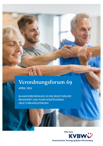 Titelblatt Verordnungsforum 69