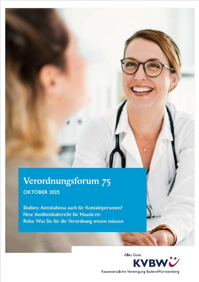 Titelblatt Verordnungsforum 75