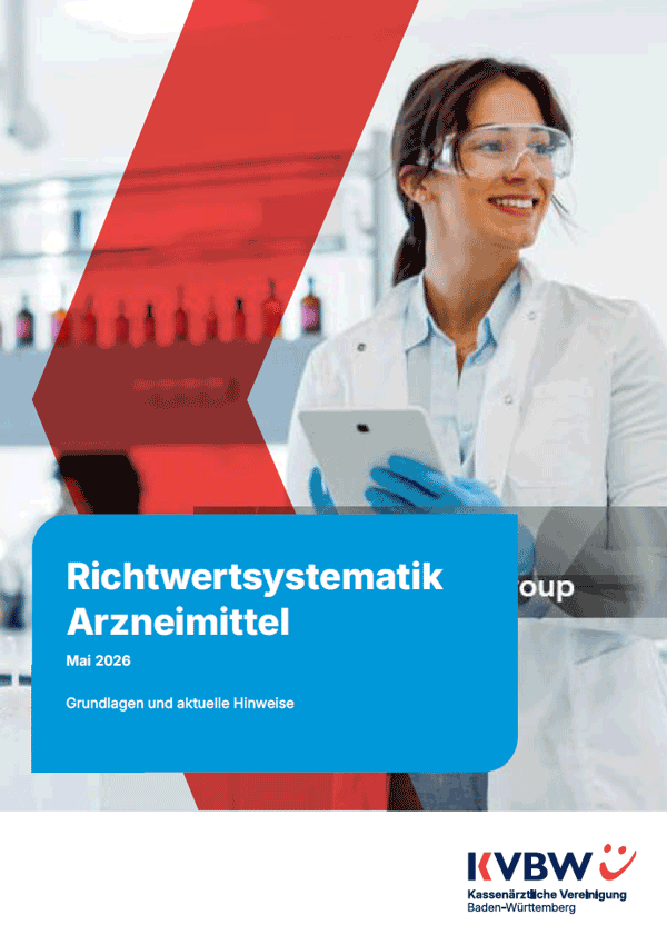 Titelblatt der Sonderausgabe Verordnungsforum Richtwertsystematik Arzneimittel
