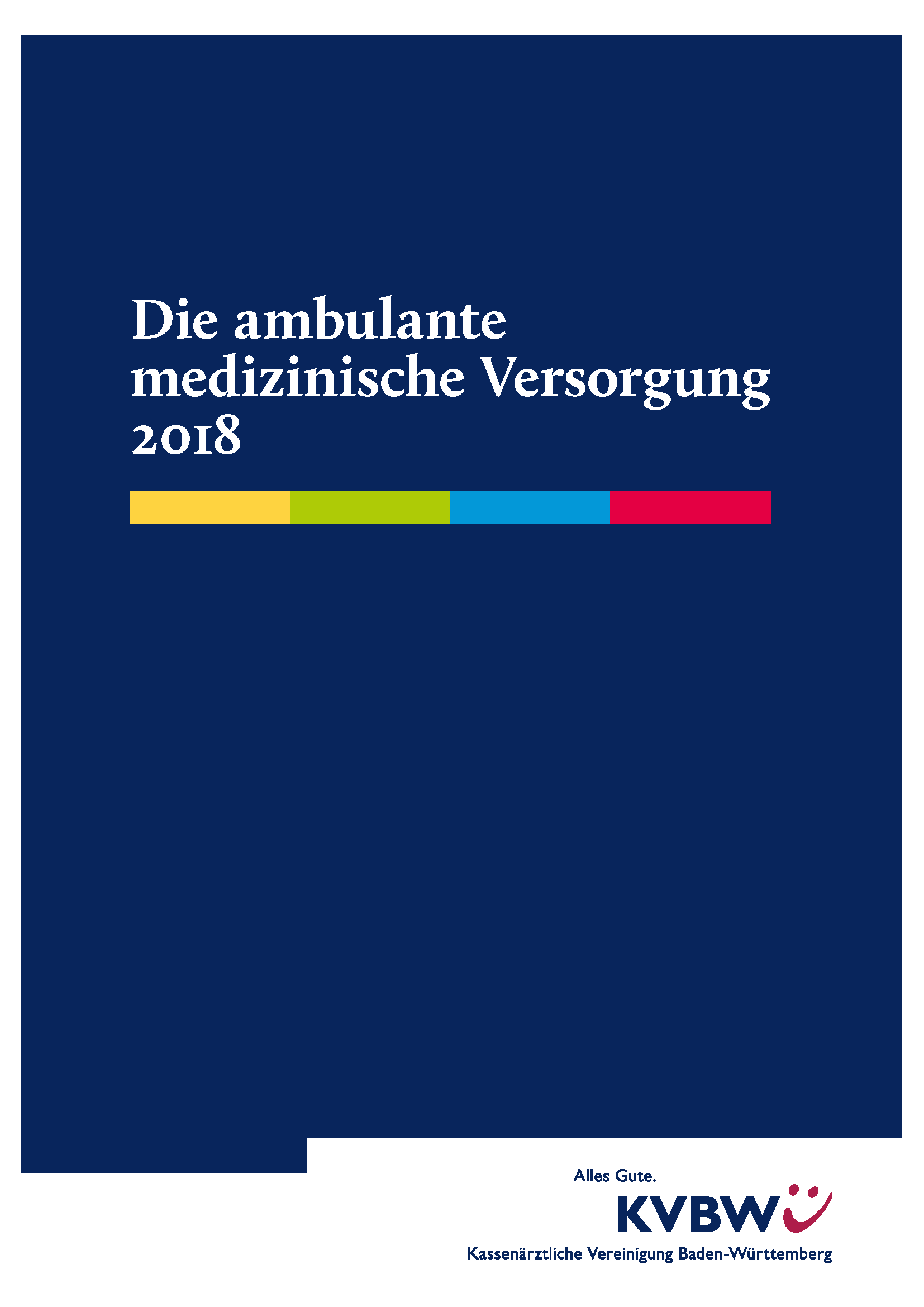 Titelbild Versorgungsbericht 2018