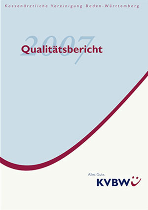 Abbildung Publikation Der Qualitätsbericht der KVBW 2007
