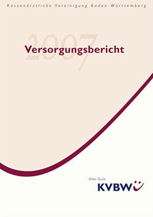 Abbildung Publikation Der Versorgungsbericht der KVBW 2007