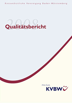 Abbildung Publikation Der Qualitätsbericht der KVBW 2008