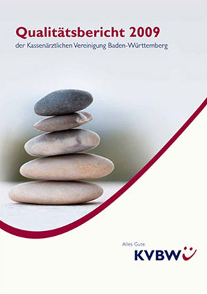 Abbildung Publikation Der Qualitätsbericht der KVBW 2009