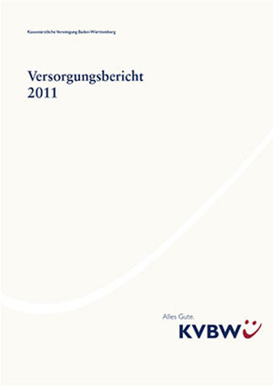 Abbildung Publikation Der Versorgungsbericht der KVBW 2011