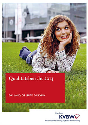 Abbildung Publikation Der Qualitätsbericht der KVBW 2013